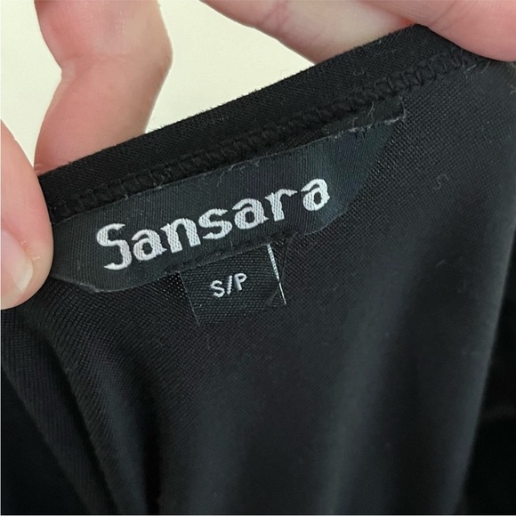 Sansara Black Soft Stretch Knit Jumpsuit - Picture 10 of 14